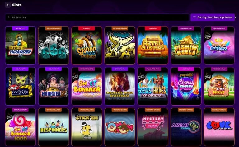 BetHog Casino machines à sous